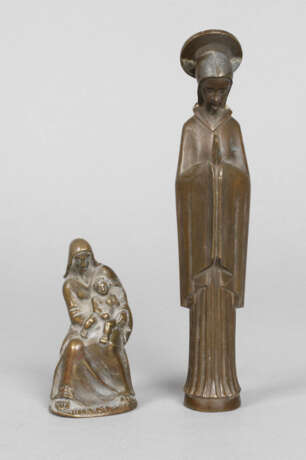 Paar Heiligenfiguren - Foto 1