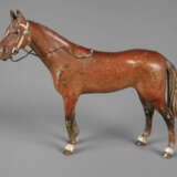 Wiener Bronze stehendes Pferd - photo 1
