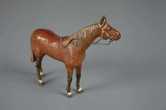 Wiener Bronze stehendes Pferd - фото 2