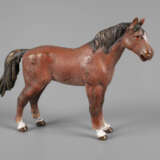 Wiener Bronze stehendes Pferd - photo 1