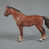 Wiener Bronze stehendes Pferd - Foto 2