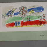 Marc Chagall, "le fleuve vert" - Foto 3