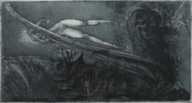 Prof. Ernst Fuchs, „Eros im Flug"