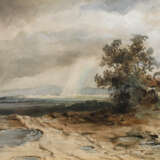 Anton Altmann d. J., Landschaft mit Regenbogen - Foto 1