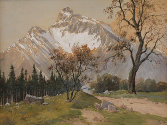 Franz Moro, "Untersberg bei Salzburg" - photo 1