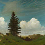 Hanns Herzing, "Baum im Wolkenspiel" - фото 1