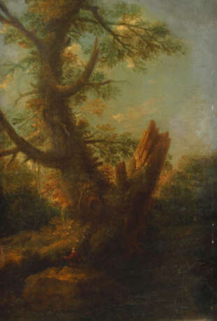 Ludwig Wilhelm Busch zugeschrieben, An einem Baum - Foto 1
