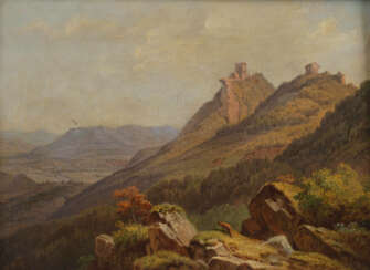 Friedrich Hohe, Blick auf Burg Trifels