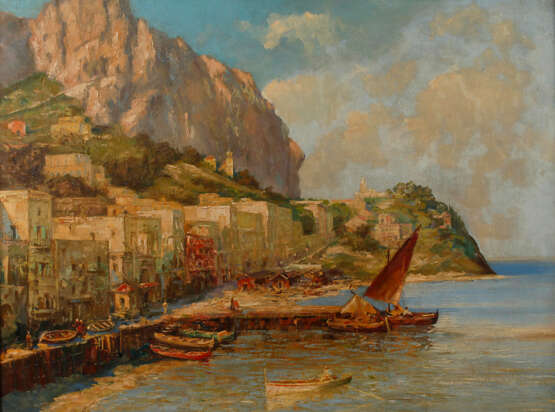 Hans Wagner, Hafen auf Capri - photo 1