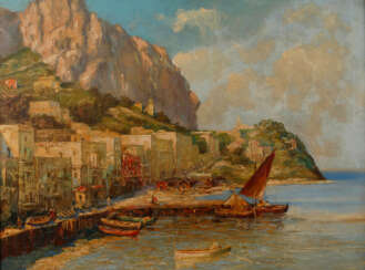 Hans Wagner, Hafen auf Capri