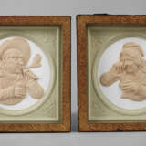 Paar Reliefplatten - photo 1