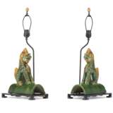 TWO PAIRS OF CHINESE LAMPS - фото 3