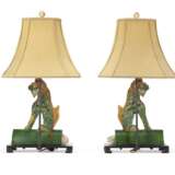 TWO PAIRS OF CHINESE LAMPS - Foto 5
