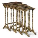 FOUR CHINESE EXPORT NESTING TABLES - photo 2