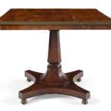 PAIR OF NORTH EUROPEAN BURL WALNUT AND GILT-METAL TABLES - photo 4