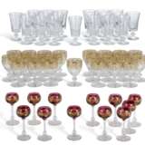 Baccarat Glasshouse. ASSEMBLED FRENCH (BACCARAT AND ST. LOUIS) GLASS PART STEMWARE SERVICE - фото 1