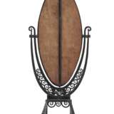 FRENCH WROUGHT-IRON TABLETOP CHEVAL MIRROR - Foto 4