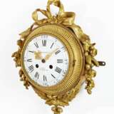 LOUIS XVI ORMOLU CARTEL CLOCK - photo 2