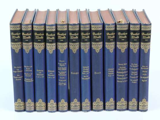 12 Bände Goethes Werke - фото 1