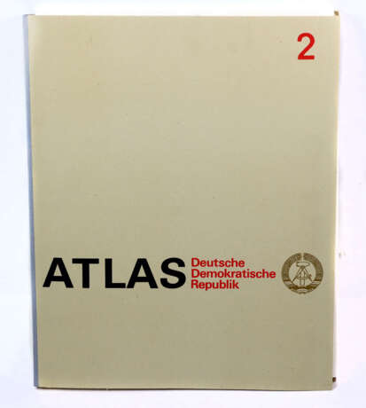 Wissenschaftlicher DDR Atlas - Foto 1