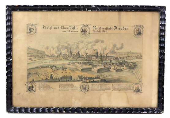 Ansicht von Dresden 1760 - фото 1