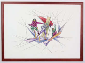 Kubistische Darstellung - Ciric, Balett 1993