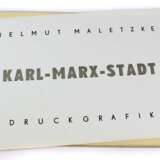 Mappe Karl-Marx -Stadt Druckgrafik - Foto 1