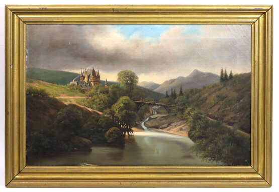 Ölgemälde Mitte 19. Jahrhundert - photo 1