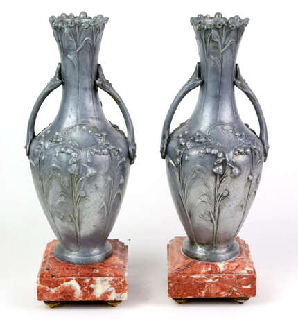 Jugendstil Vasenpaar um 1900 - Foto 1