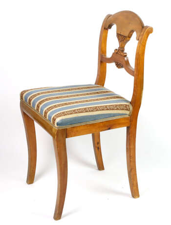 Biedermeier Stuhl Paar um 1840 - photo 3