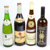 4 Weinflaschen 1977 bis 1996 - Foto 1