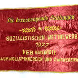 große Fahne DDR 1977 - Foto 1