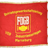 große FDGB Fahne DDR - Foto 1