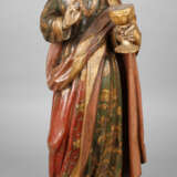 Große geschnitzte Heiligenfigur - фото 1