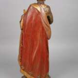 Große geschnitzte Heiligenfigur - photo 3