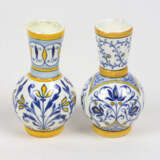Miniatur Fayence Vasenpaar - Foto 1