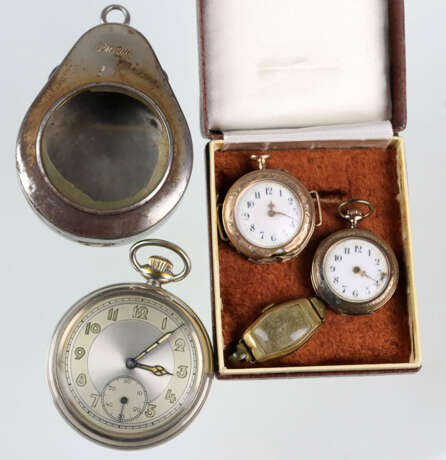 2 Damen Taschenuhren um 1900 unter anderem - photo 1