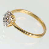 Brillant Ring - Gelbgold/WG 375 - photo 2