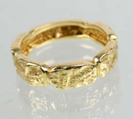 Gold Nugget Ring - Gelbgold 585