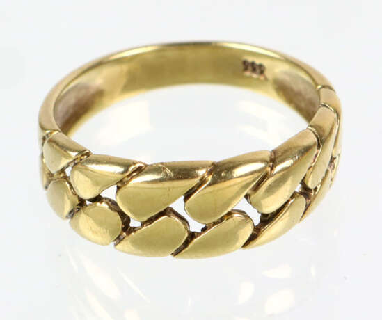 Flachpanzer Ring - Gelbgold 333 - фото 1
