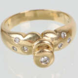 Brillant Ring - Gelbgold 585 - Foto 1