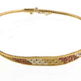 Tricolor Armband - Gelbgold/RG/WG 333 - Foto 1