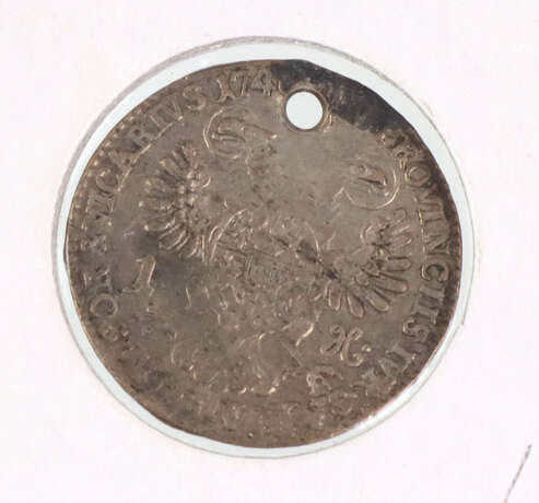 1 Sachsen Groschen 1740 Vikariat - Foto 1