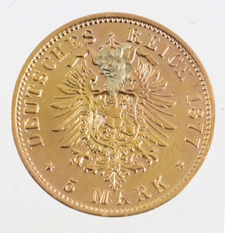 5 Goldmark 1877 - Foto 2