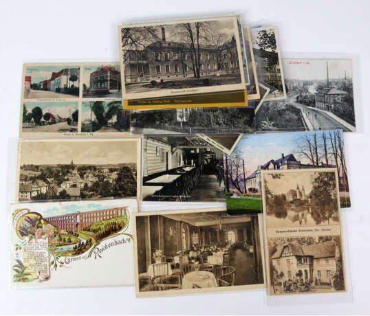 20 Ansichtskarten Sachsen 1917/62 - photo 1