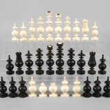 Feines Schachspiel Elfenbein - Foto 1