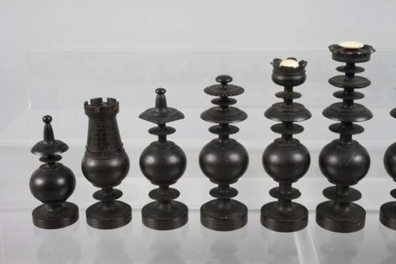 Feines Schachspiel Elfenbein - photo 3