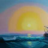Интерьерная картина, Картина «Солнечный свет», Холст, Масляные краски, Морской пейзаж, 2020 г. - фото 2
