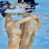 Синергия Canvas on the subframe Acrylic paint Modern art Nude art 2019 - photo 1
