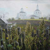 Design Painting “Ilyinsky temple”, Canvas on the subframe, Oil paint, Realist, Landscape painting, 2010 - photo 1